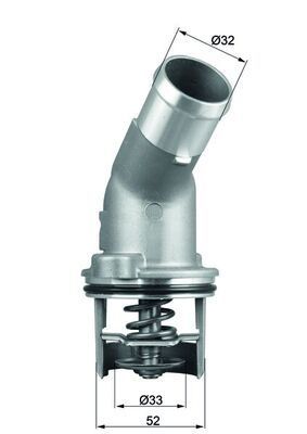 Termostat A4 A6 A8 00- Behr-T 06C121111E