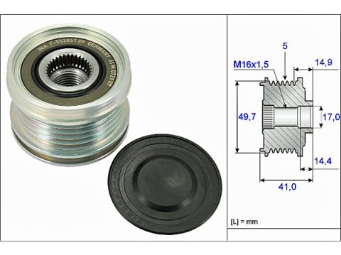Alternator Kasnagı Mıtsubıshı Colt1.5D 05-13 535010110