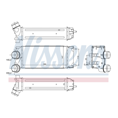 Citroen Berlingo Turbo Radyatörü Intercooler 0384.N9