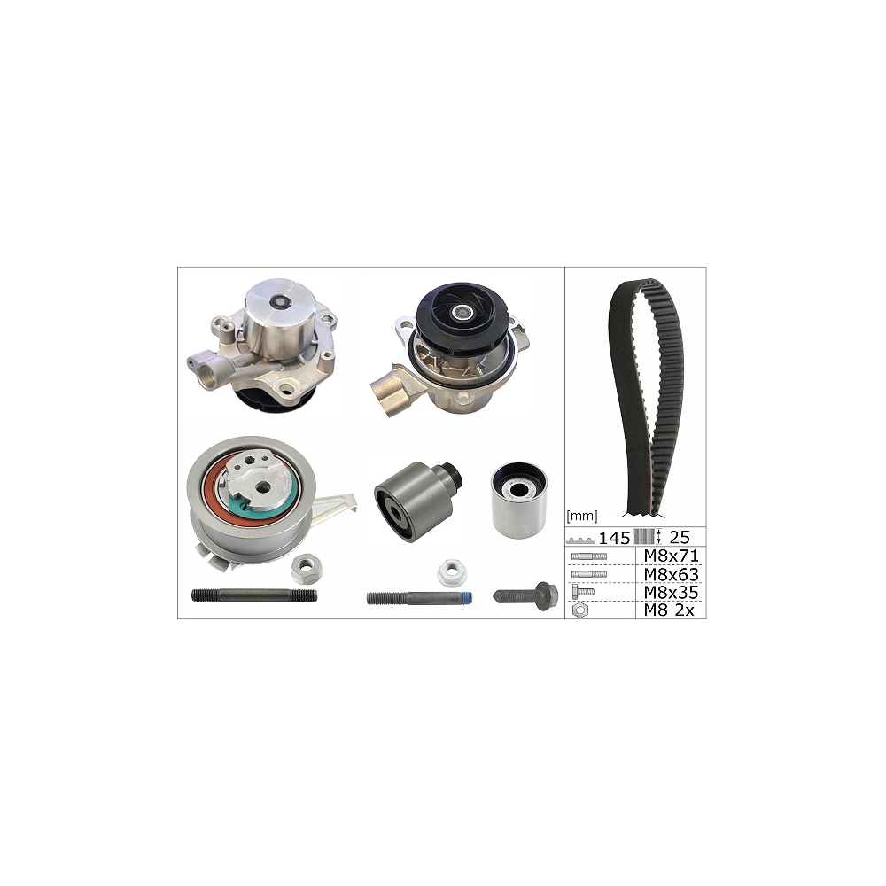 Ina Triger Seti ve Devirdaim VW Golf 7 - A3 - Leon - Passat - Tiguan - Caddy - T6 1.6 TDI - 2.0 TDI 2013- 04L198119B