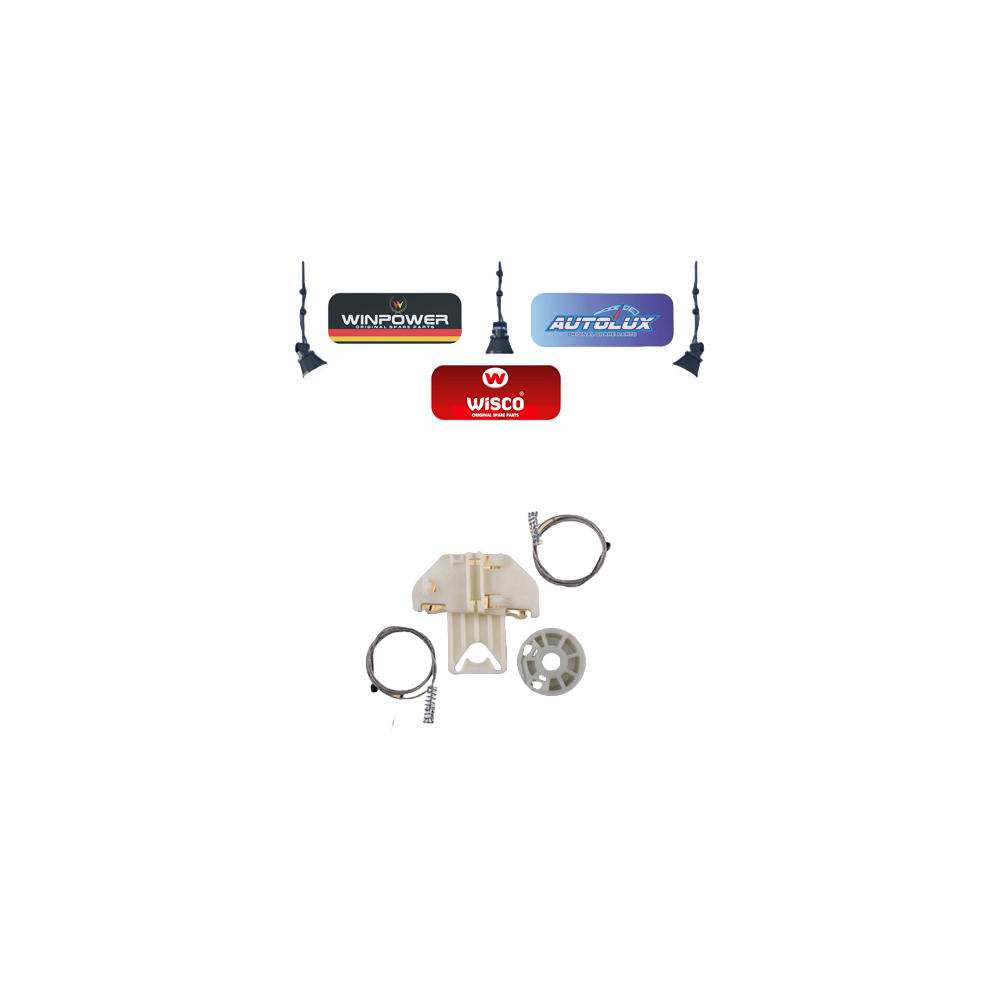 Cam Kriko Tamir Takımı Arka Sol VW Passat B6 2008-2011 3C5839461