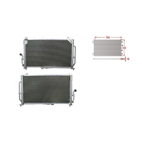 Klima Radyatörü Daewoo Matiz 1998-2001 94411 96314763