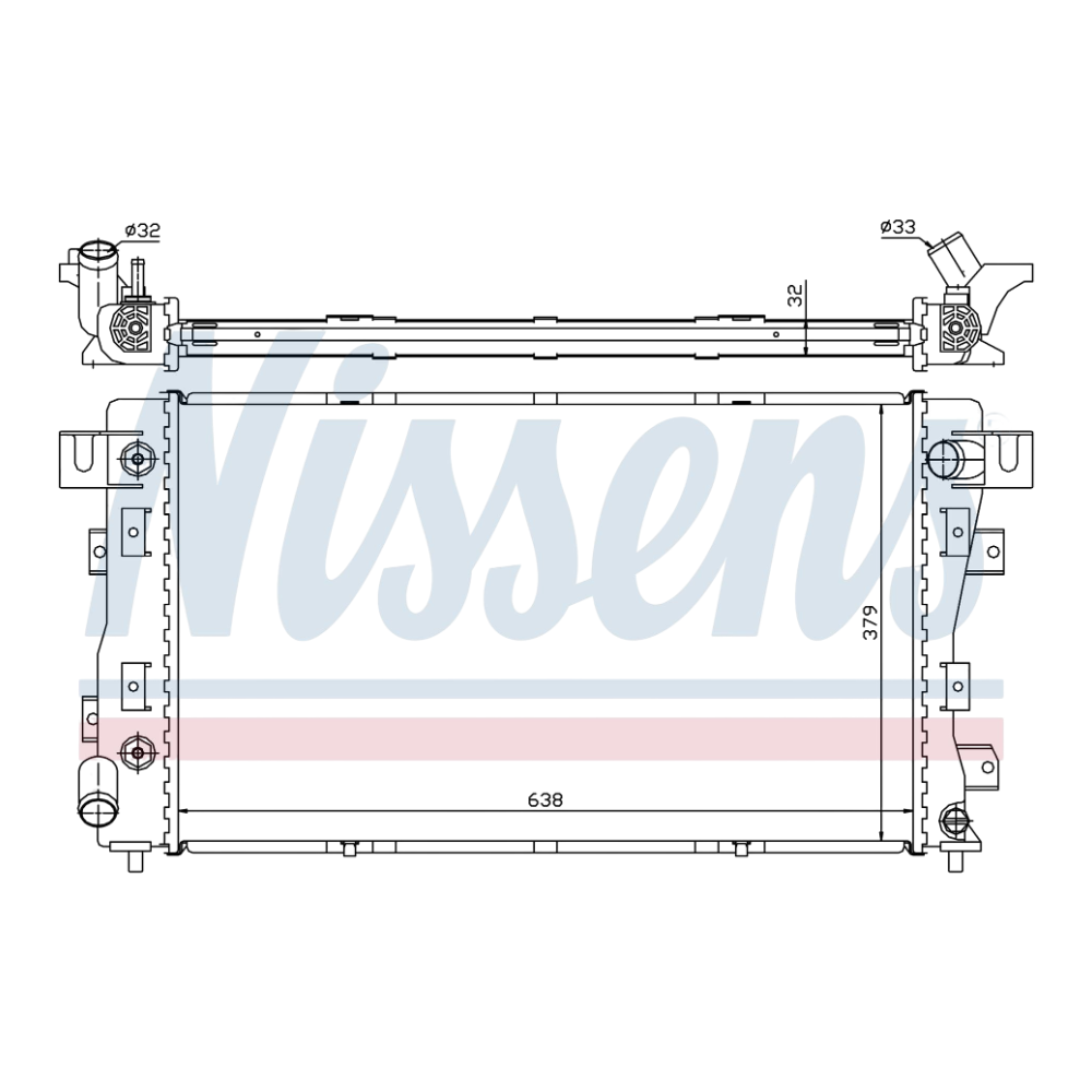 Wisco Su Radyatörü Chrysler Lh 4592052 - Uygun Fiyat