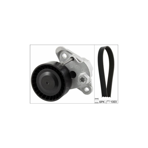 Dayco V Kayış Seti VW Golf 7 - Polo - Jetta - Audi A3 - Seat Leon 1.0 1.2 1.4 TSI 2013- 04E145299E