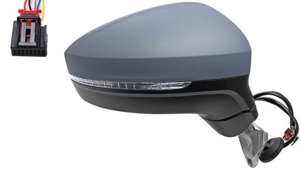 Ayna Sag Ele+Isı+Ast+Sın+Kon 6 Pın Vw Tıguan 16 5NB8575089B9