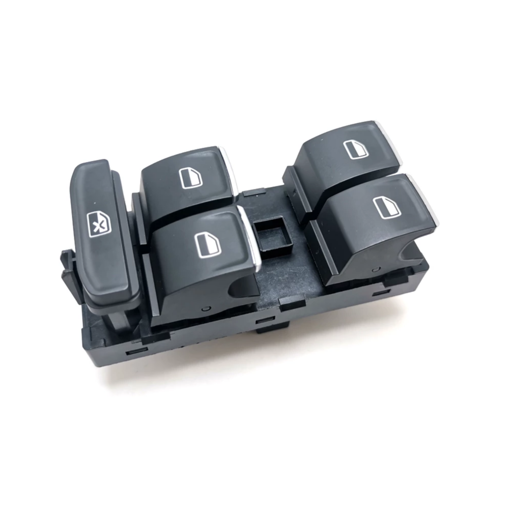 Cam Açma Düğmesi Sol - Dörtlü / Kromlu VW Octavia 2013 5E0959857
