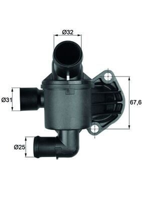 Termostat Komple Amarok Crafter 10- Behr-T 03L121111AB