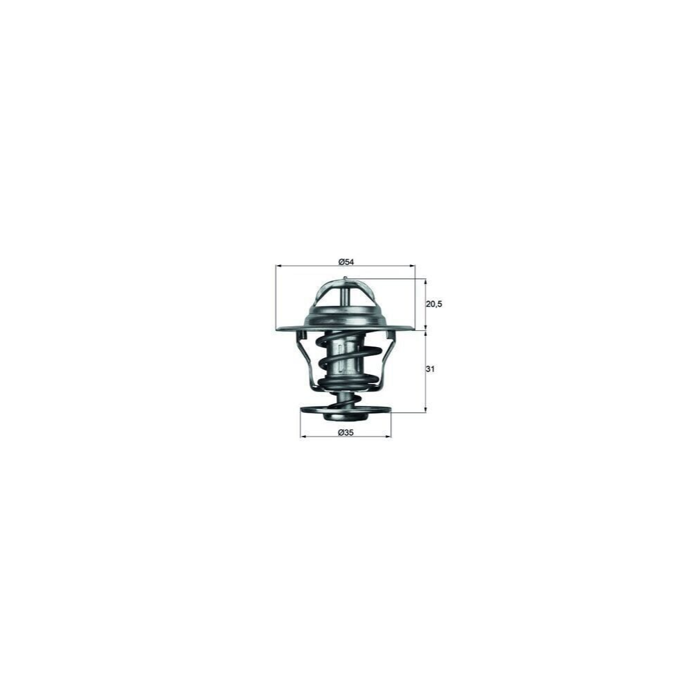 Behr-T Termostat 87°C VW Golf 4 - Bora - Passat - Caddy - T4 - Polo Classic 1.9 TDI 044121113