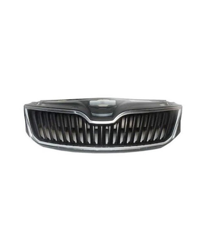 Skoda Rapid Ön Panjur Siyah Krom Çerçeveli 5JA853668