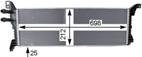 Turbo Radyatörü T6 15- Behr 7E0121212A