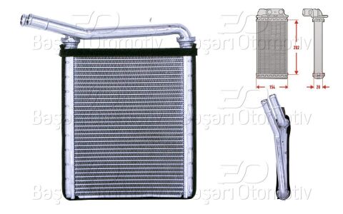 Wisco Kalorifer Radyatörü Toyota Hilux 2.5 D4D - 87107