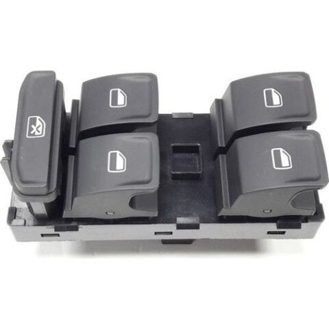 Sol Ön Dörtlü Cam Düğmesi Volkswagen Golf 7 - Passat B8 - Tiguan 2013- 5G0959857D