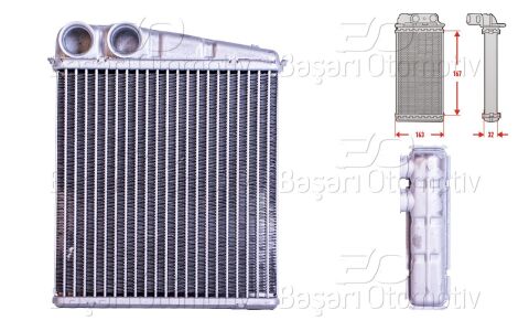 Kalorifer Radyatörü Nissan Micra 7701208766