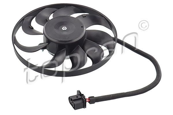 Fan Motoru Davlumbazsız (290 Mm 3 Fıs 9 Kanat) Vw Golf4 Bora Skoda Octavıa [107706]