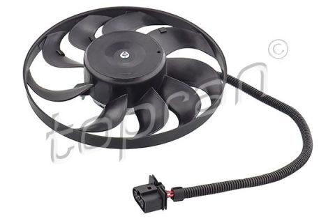 Fan Motoru Davlumbazsız (290 Mm 3 Fıs 9 Kanat) Vw Golf4 Bora Skoda Octavıa [107706]