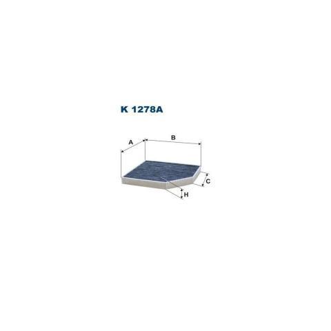 Filtron Polen Filtresi Karbonlu VW A4 - A5 - Q5 8K0819439A