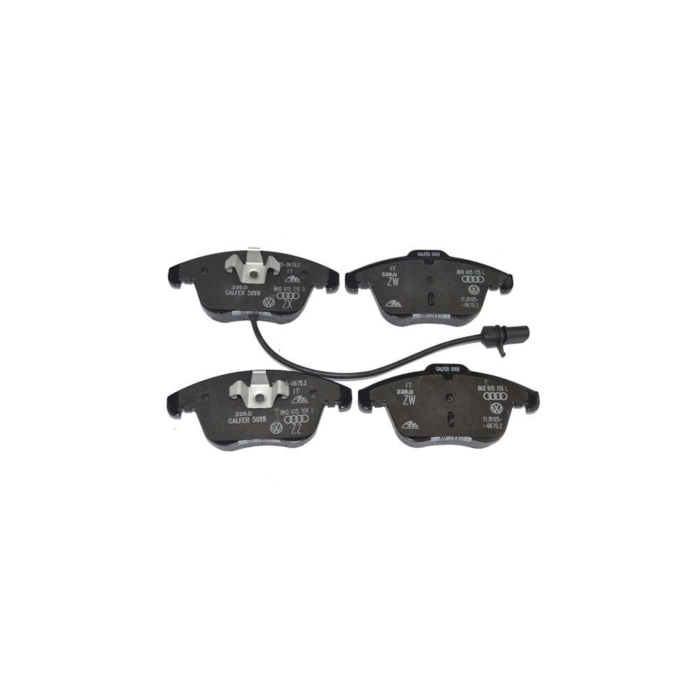 Textar Ön Fren Balatası Audi A4 - A5 8K 2007-2015 8K0698151A