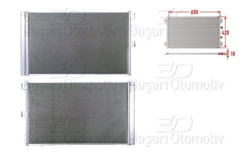 Klıma Radyatoru 650X420x10 Mercedes-Benz A-45 Amg. 995001054
