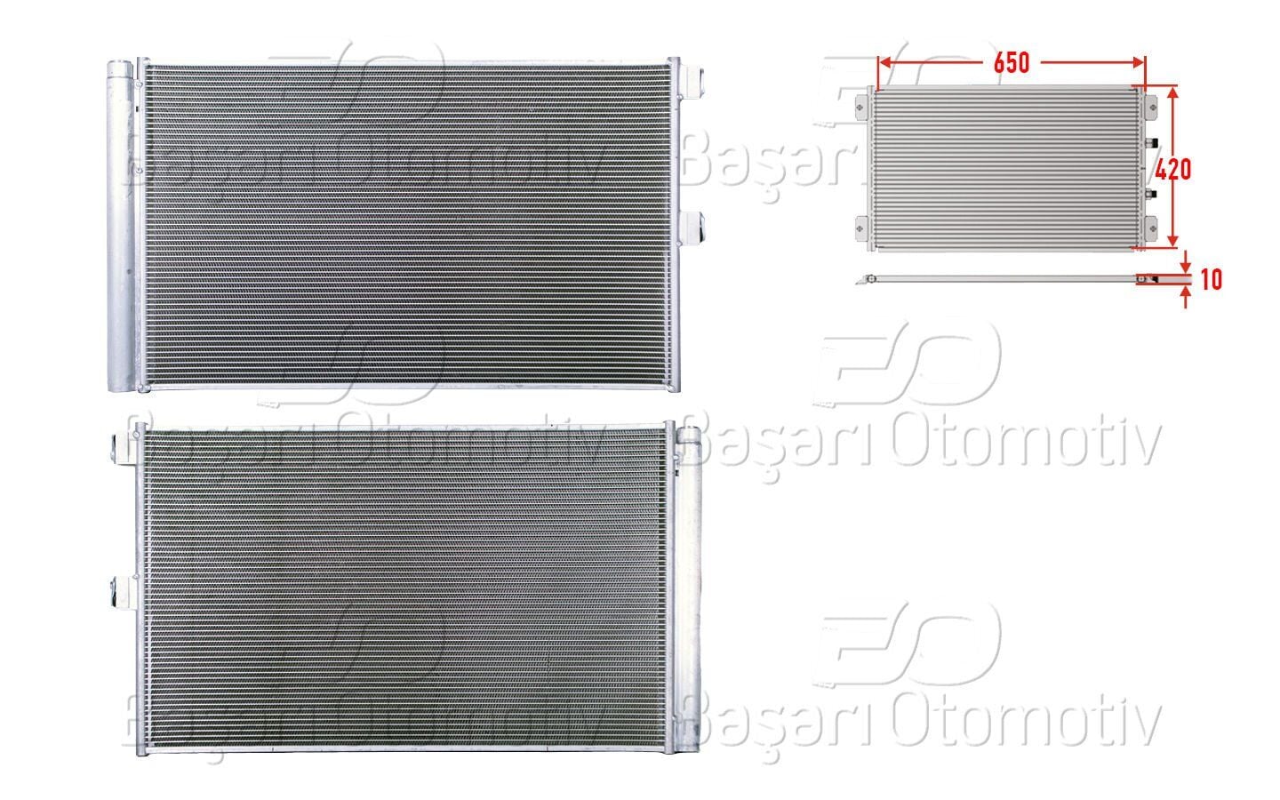 Klima Radyatörü Mercedes-Benz A-45 AMG - CLA-45 AMG 2012- 0995001054