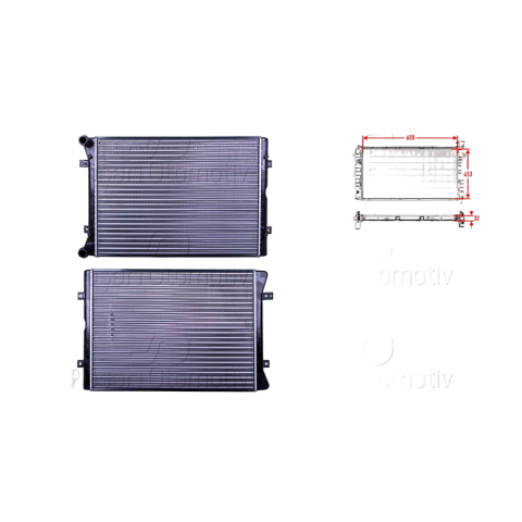 Su Radyatörü VW Sharan 1.9 TDI 2003-2010 1212576 3M218005AA 65014 7M3121253F