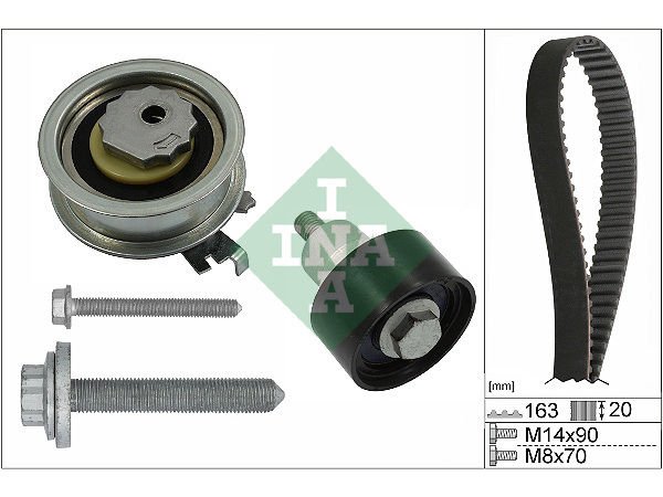 Trıger Setı 163 Dıs Vw Golf7 Passat Polo A3 [530059211]