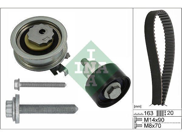 Ina Triger Seti 163 Diş VW Golf 7 Passat Polo Audi A3