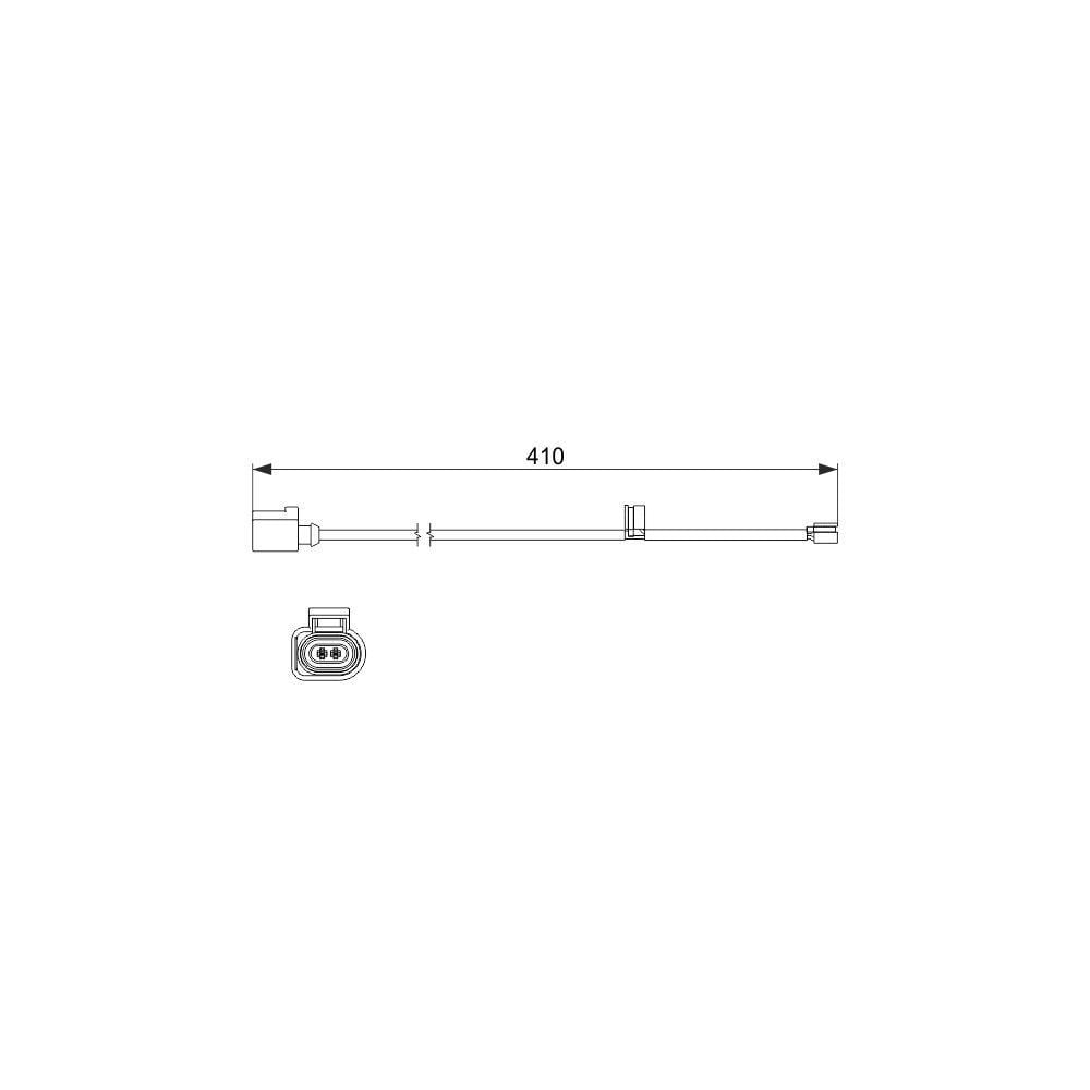 Bosch Fren Balata Fişi Ön Porsche Cayenne 2007-2010 95561236580