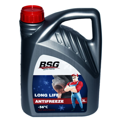 Kırmızı Antifriz 3 Litre Long Life G-12 (-56 Derece)