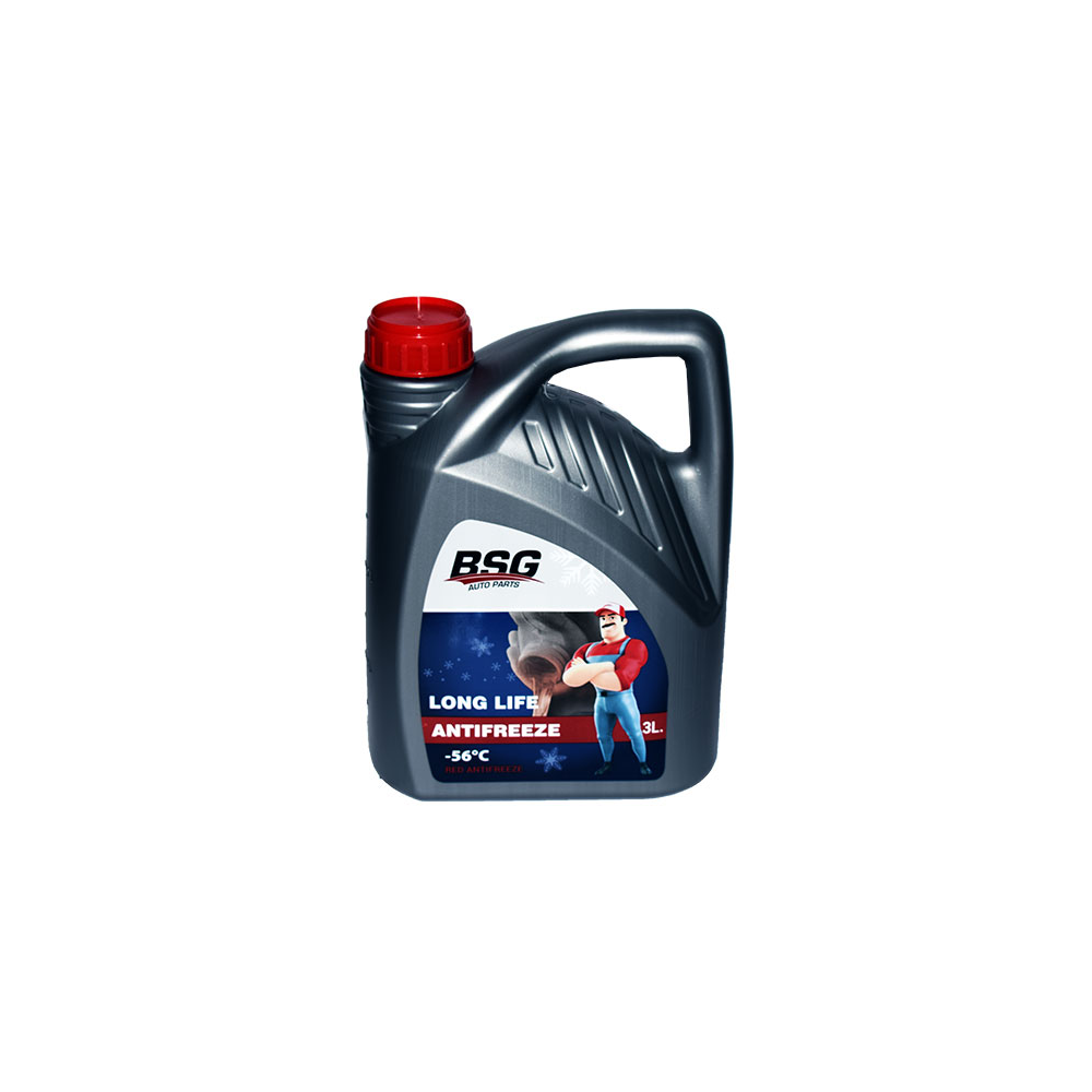 Kırmızı Antifriz 3 Litre Long Life G-12 -56 Derece