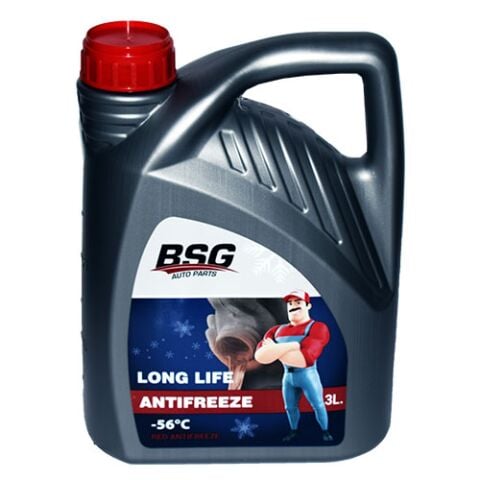 Kırmızı Antifriz 3 Litre Long Life G-12 (-56 Derece)