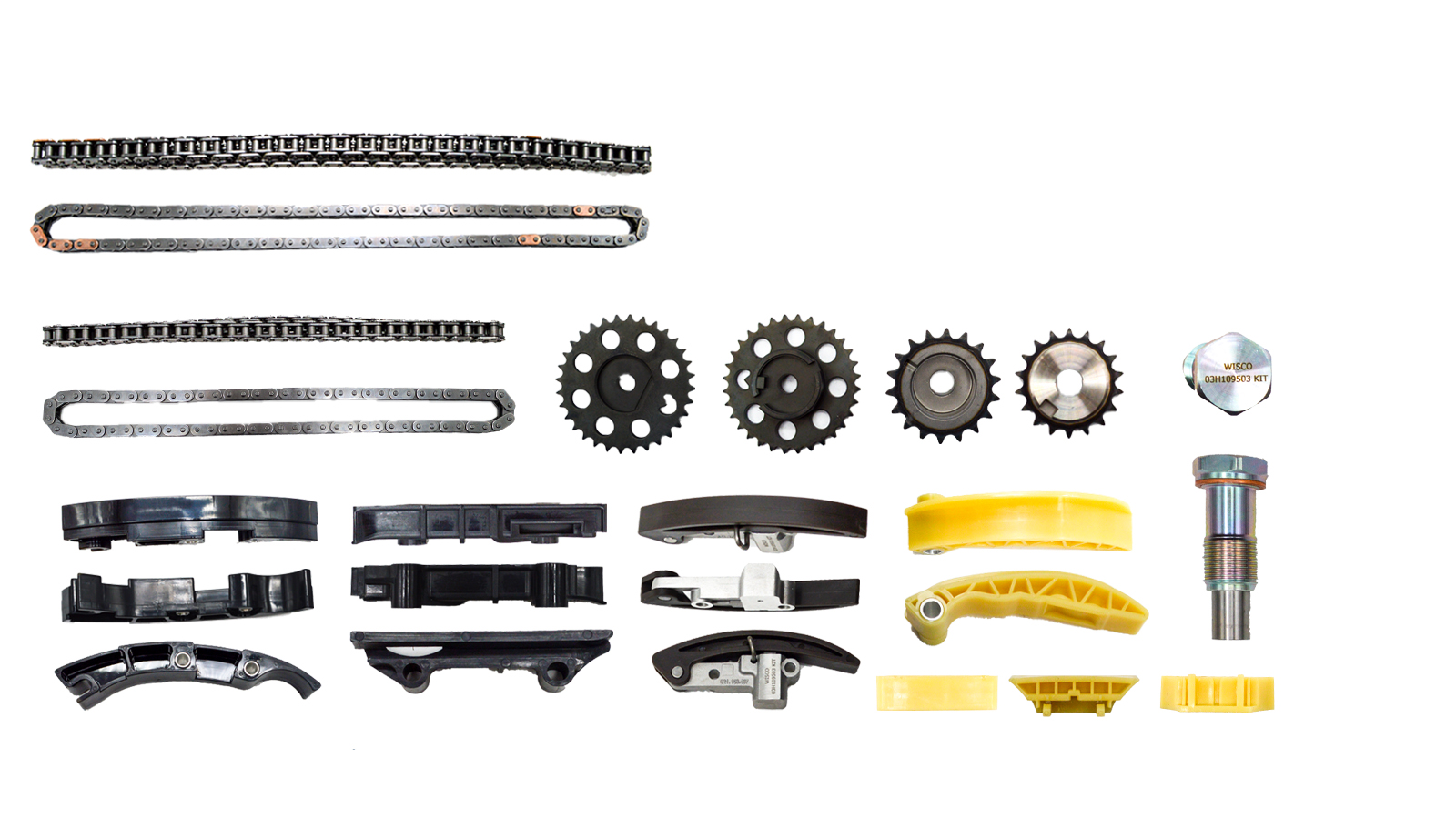 Zıncır Setı 10 Parca Vw Touareg Passat Q3 Q7 2. 03H109503KIT
