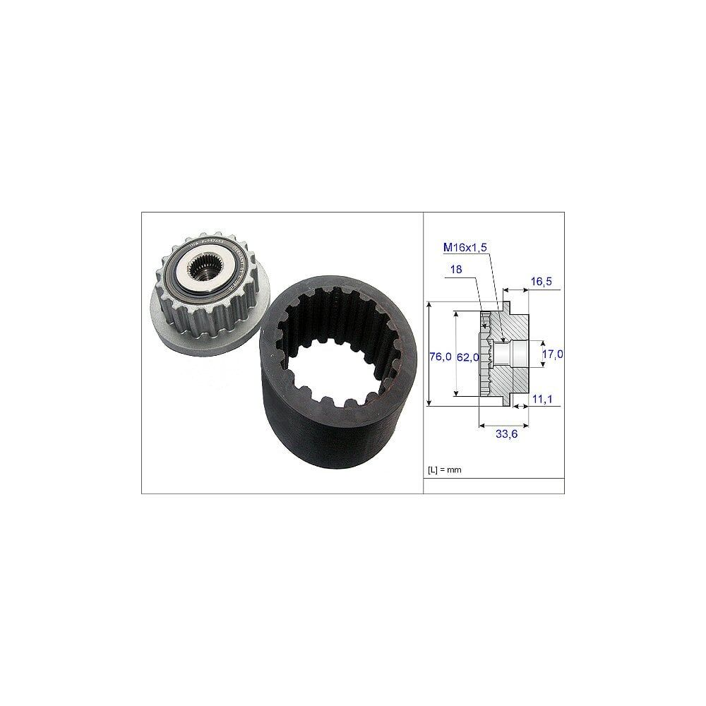 Ina Kaplin Kayış Seti VW T5 - Touareg AXD-AXE-BAC 2,5 TDI 2004-2010 070903201C