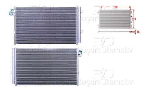 Klıma Radyatoru 700X379x16 Bmw 5 Serısı G30. G31 5.2 9364258