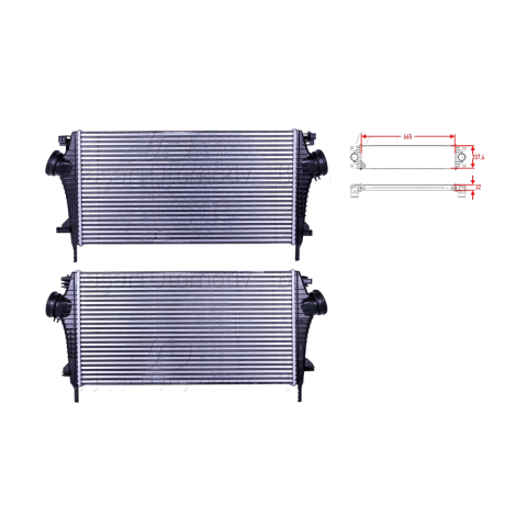 Opel Insignia Turbo Radyatörü (Intercooler) 13241751