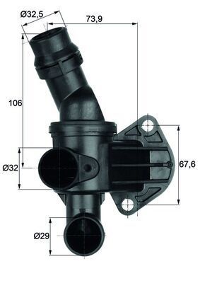 Termostat Golf5 Jetta Passat A3 04-10 Behr-T 06F121111J