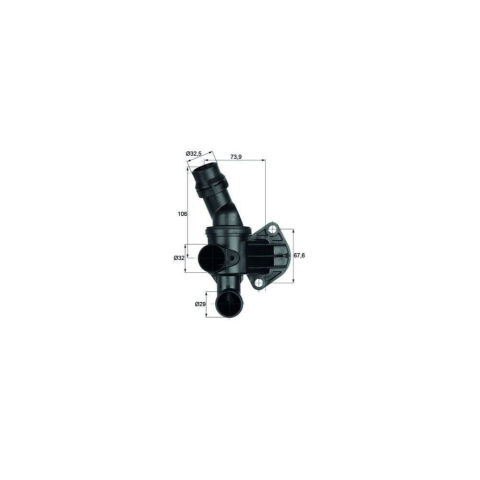Behr-T Termostat 87°C VW Golf 5 - Jetta - Passat - Audi A3 2.0 FSI BPY-BWA 2004-2010 06F121111J