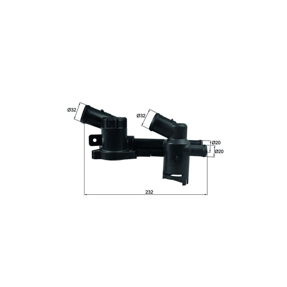 Behr-T Termostat VW Golf 6 - Jetta - Polo - A3 1.2 TSI CBZA-CBZB 2010-2010 03F121111A