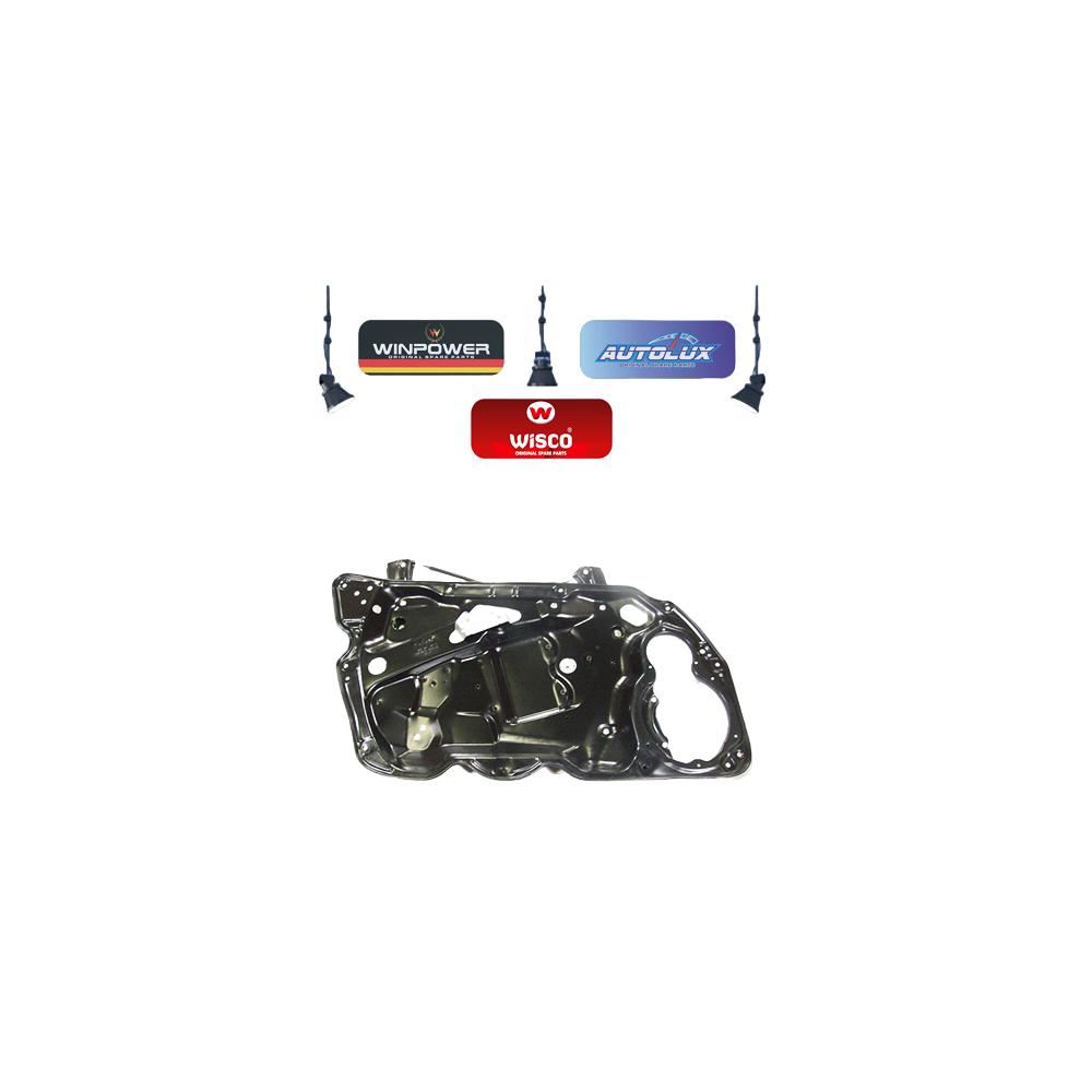 Cam Mekanizması Ön Sağ Saclı VW Passat 2006- 114084755 1220484 3C1837462 3C1837462L