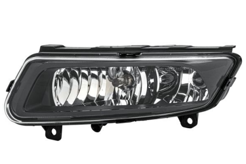 Vw Polo Sol Sis Farı Siyah Çift Duy Ampullü 2009-2017 - 6R0941061E