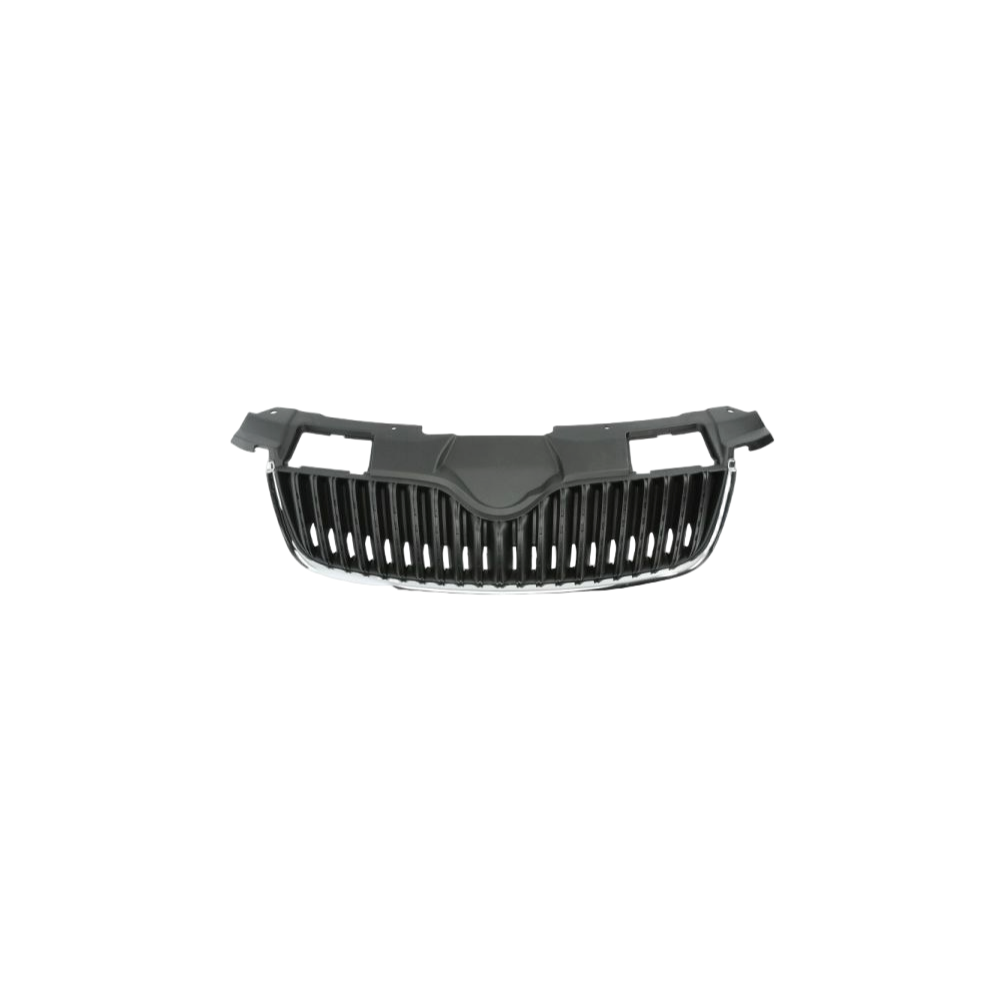 Panjur Siyah Petek + Krom Çerçeve Skoda Fabia - Roomster 2007-2010 5J08536689B9