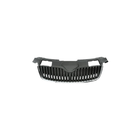 Panjur Siyah Petek + Krom Çerçeve Skoda Fabia - Roomster 2007-2010 5J08536689B9