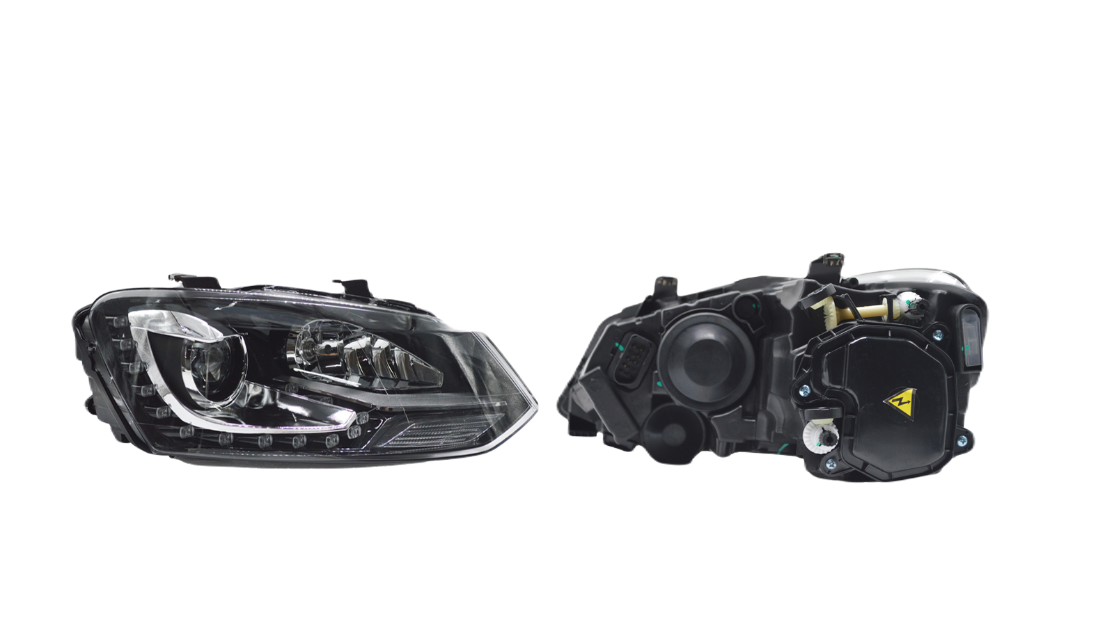 Far Sag Led Bi-Xenon Vw Polo 2009- 6R1941040D