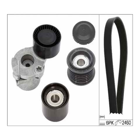 Ina V Kayış Seti VW A4 - A5 - A6 - Q7 3.0 TDI CRTC-CSWB-CUEA-CVMD-CRTE-CZZA 2015- 059903133Q