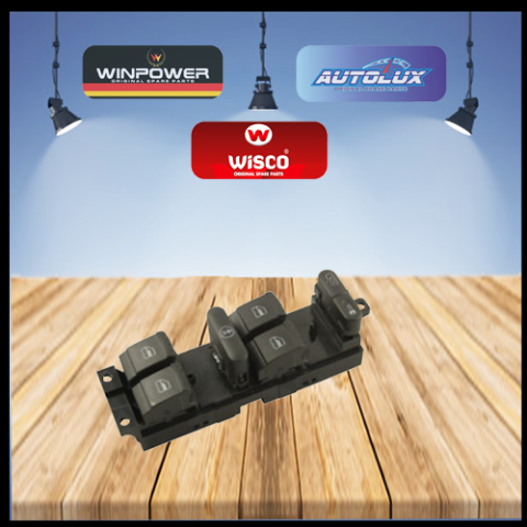 Cam Acma Dugmesı 9Pın 4Lu Vw Bora Golf Passat 1J4959857B