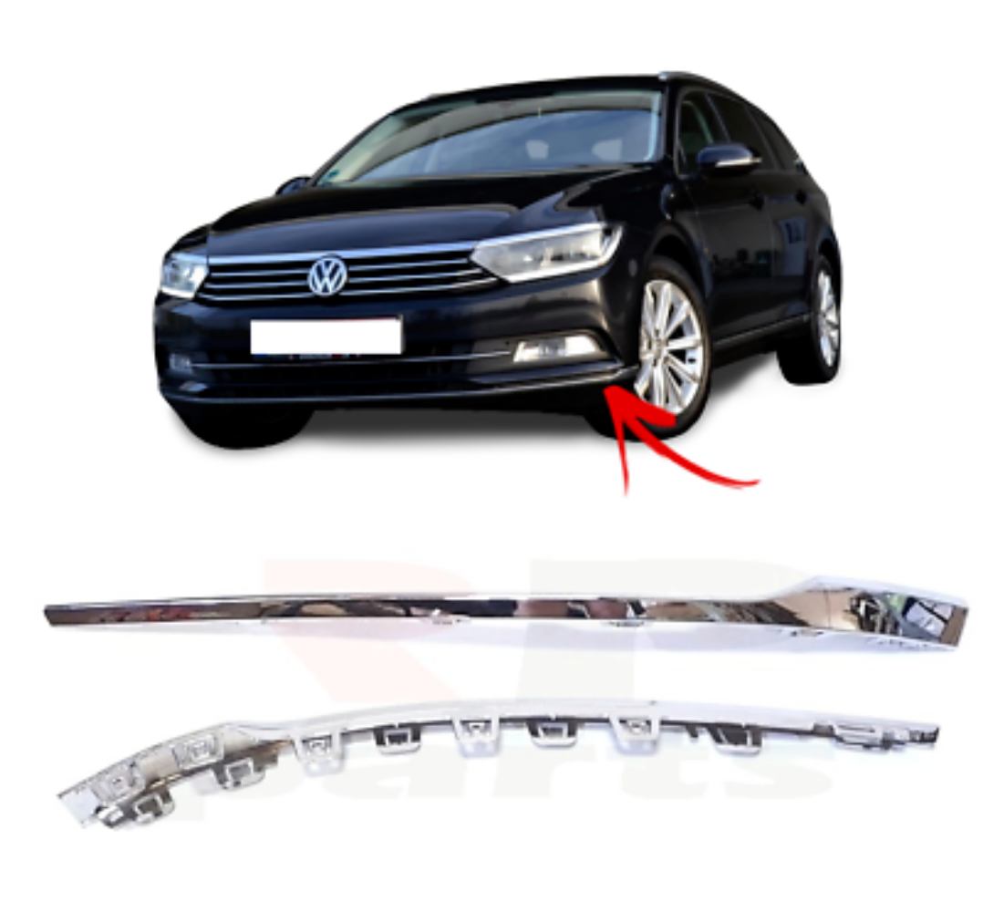 Ön Tampon Alt Sol Nikelaj Volkswagen Passat B8 2015-2019 - 3G08532532ZZ