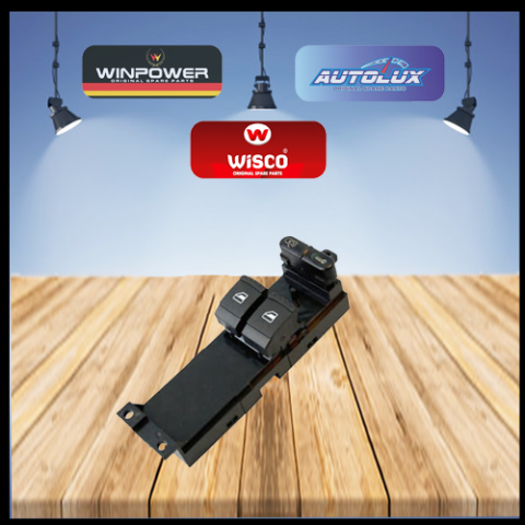 Cam Acma Dugmesı On Sol 2Lı Kırmızı Isık Vw Golf4 1J3959857B